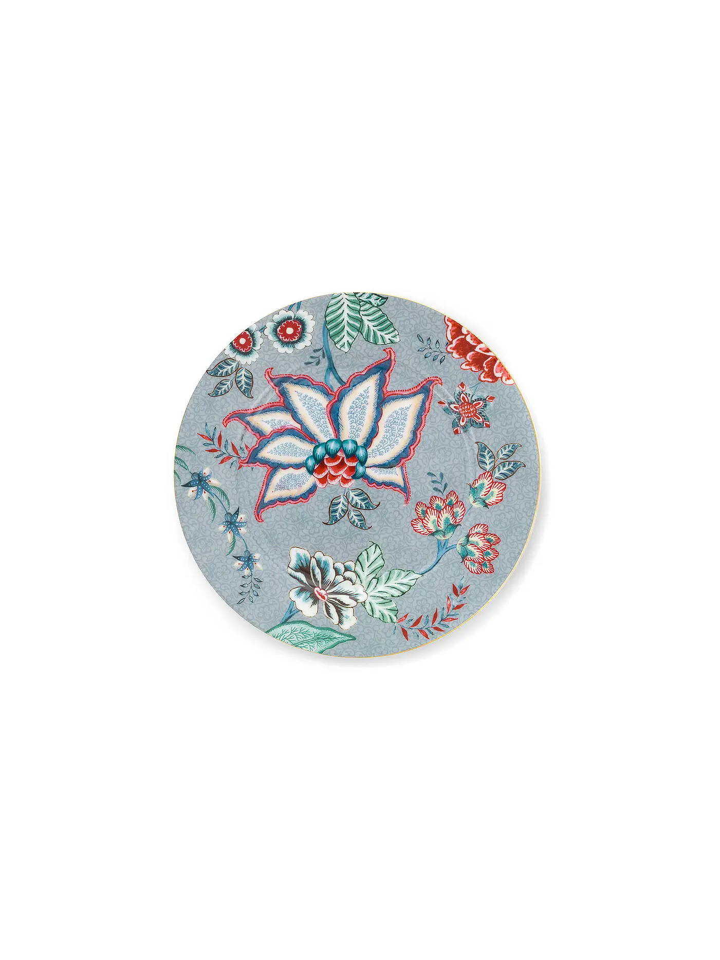 PIP STUDIO | Dessertteller 17cm FLOWER FESTIVAL Light Blue | 